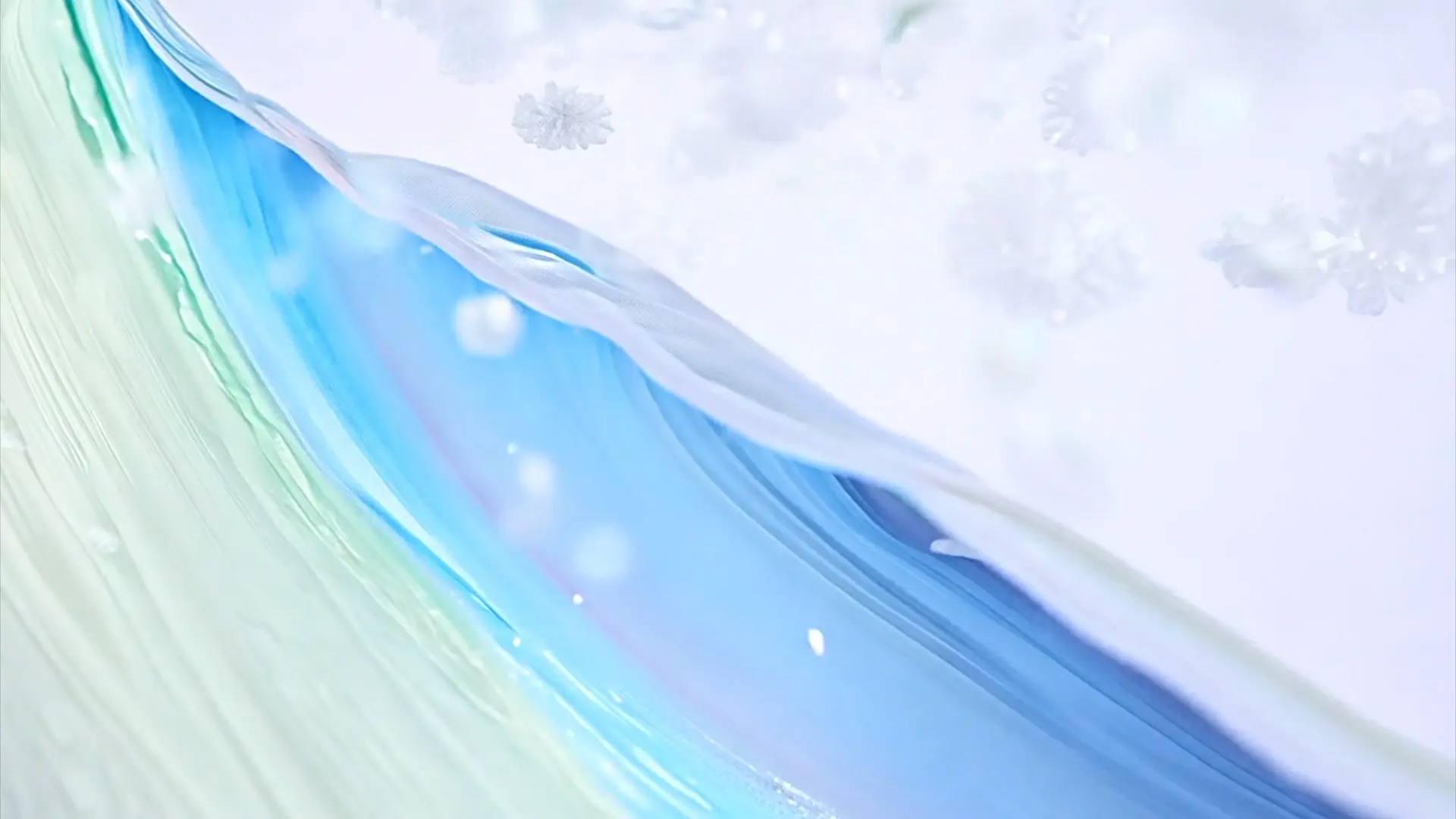 Snowy Pastel Textures Background Video for Winter-Themed Projects